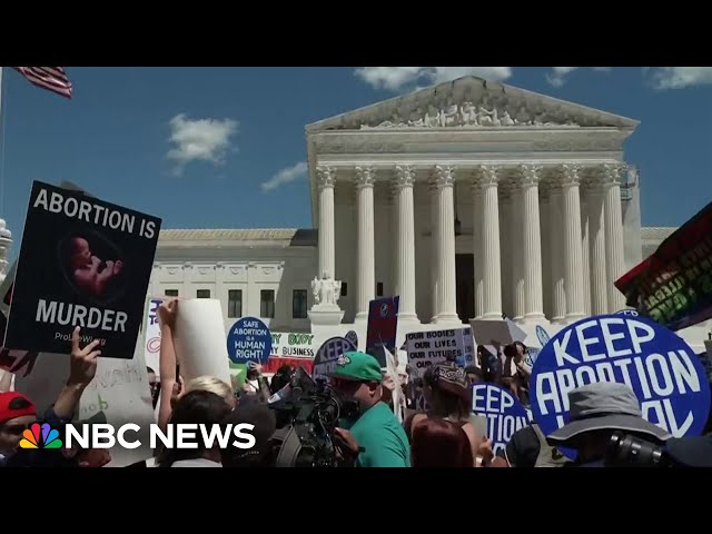 ⁣Draft of Supreme Court abortion ruling appears on court's website