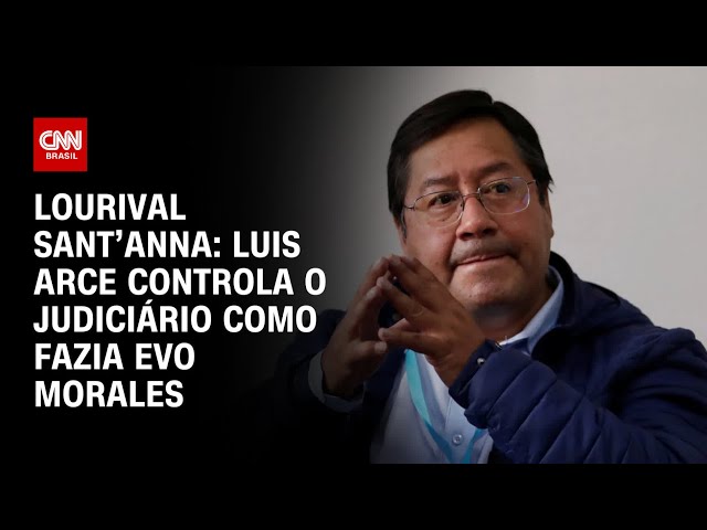 ⁣Lourival Sant’Anna: Luis Arce controla o Judiciário como fazia Evo Morales | WW