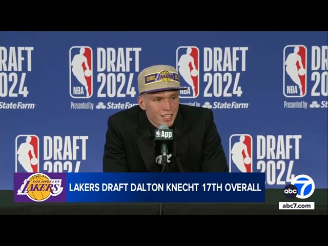 ⁣Meet Lakers draft pick Dalton Knecht
