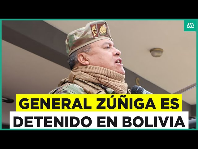 ⁣Exgeneral Zúñiga es detenido por intento de Golpe de Estado en Bolivia