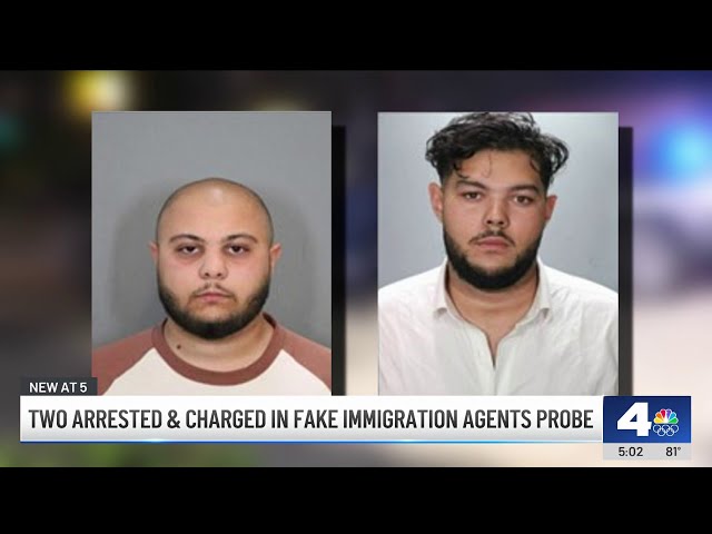 ⁣2 men accused in fake immigration robbery scheme