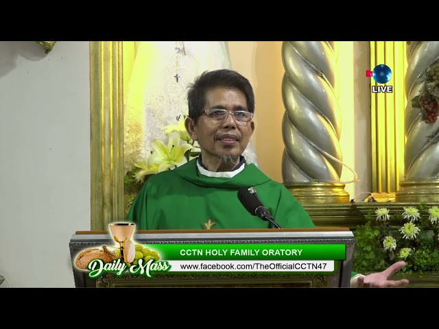 27  JUNE 2024  -  HOMILY by Rev.  Fr.  Jose Adonis Aquino