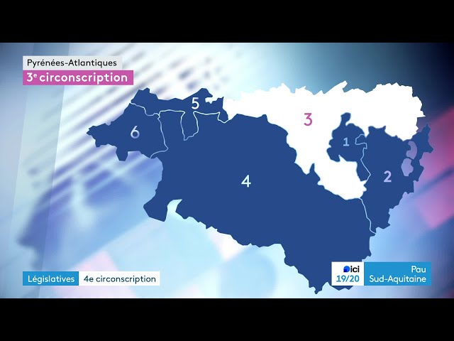 ⁣Pyrénées atlantiques: présentation 3e circonscription