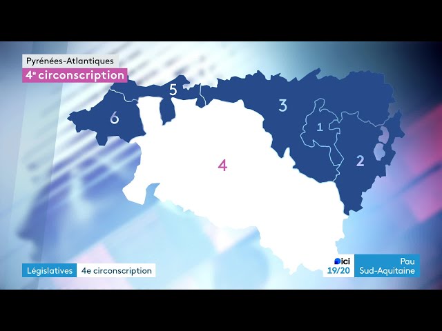 ⁣Pyrénées atlantiques: présentation 4e circonscription