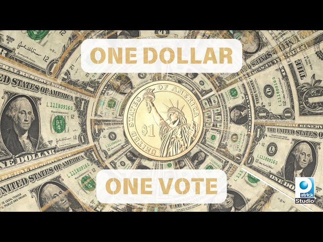 ⁣One dollar, one vote: How American democracy becomes dollarocracy