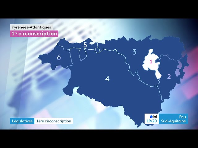⁣Pyrénées atlantiques: présentation 1e circonscription