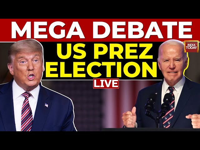 ⁣US Presidential Debate News LIVE: Donald Trump VS Joe Biden |  Preview of Us Presidential Debate