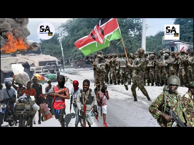 ⁣Gro Kouri 27 Juin Polisye Kenya yo Kòmanse mache Sou  Vitelòm 7 Bandi Mouri
