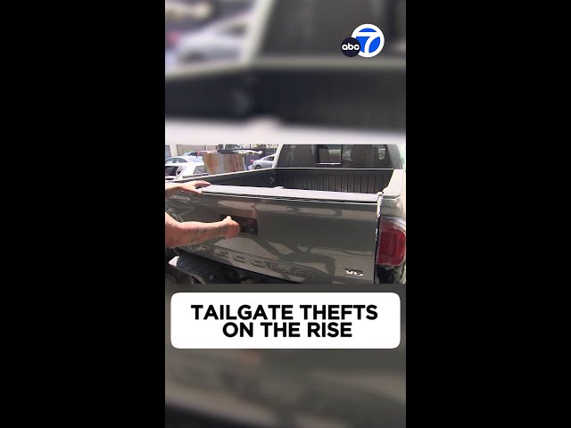 ⁣Thieves target Toyota trucks as tailgate thefts spike in Costa Mesa