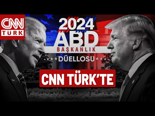 ⁣Saat 04:00'te: 2024 ABD Başkanlık Düellosu Canlı Yayınla CNN TÜRK'te!