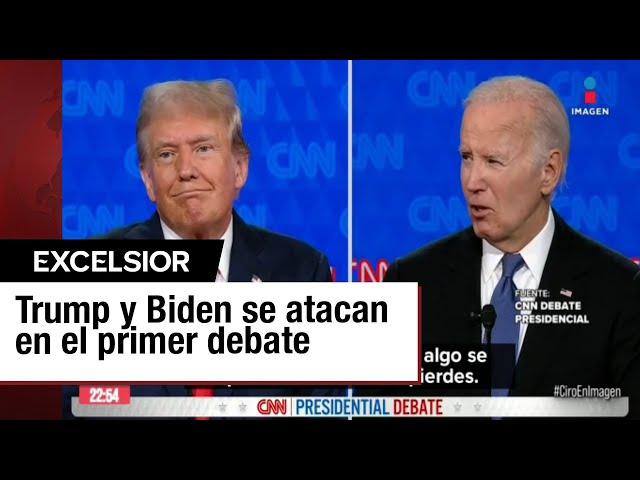 ⁣¿Quién ganó el debate entre Donald Trump vs Joe Biden?
