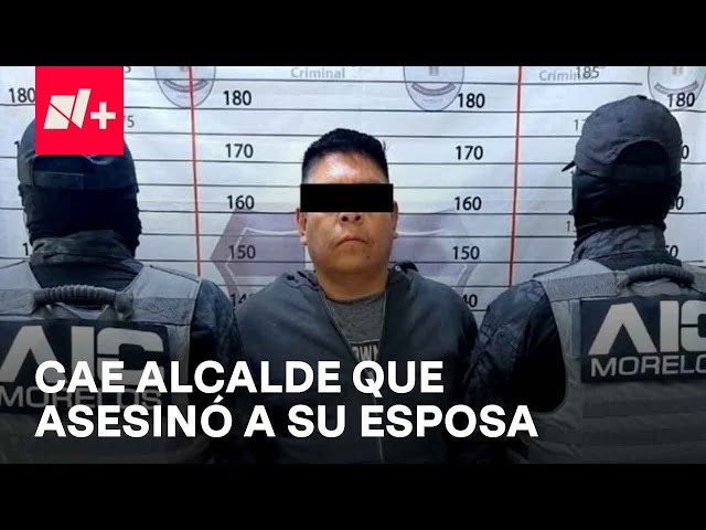 ⁣Detienen a alcalde de Acteopan, Puebla, por el asesinato de su esposa tras discusión