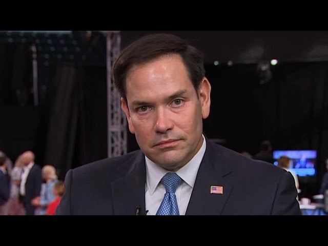 ⁣Sen. Marco Rubio on Trump's debate performance, what he considers "core issue" of ele