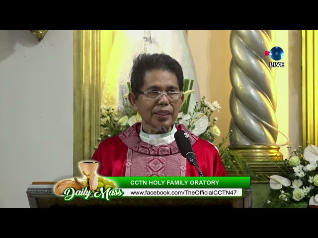 28  JUNE 2024  -  HOMILY by Rev.  Fr.  Jose Adonis Aquino