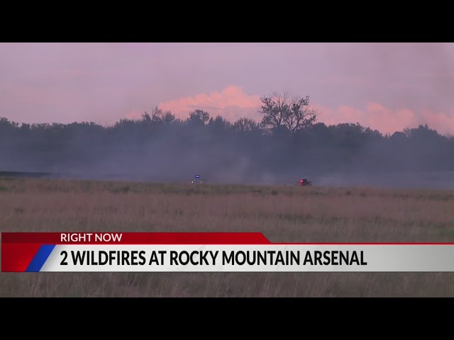 ⁣Crews respond to 2 fires at Rocky Mountain Arsenal