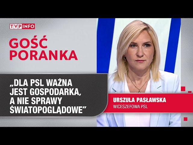 ⁣Urszula Pasławska: PSL nigdy nie definiowało się przez sprawy światopoglądowe | GOŚĆ PORANKA