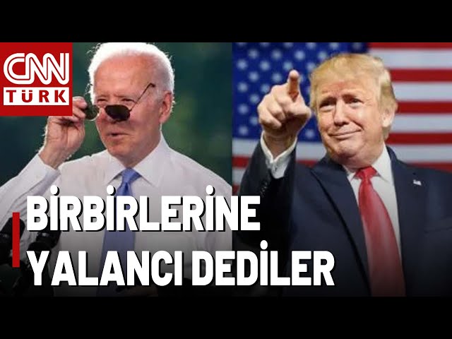 Biden Ve Trump Kozlarını Paylaştı! Tartışma Öncesi Tokalaşmadılar!