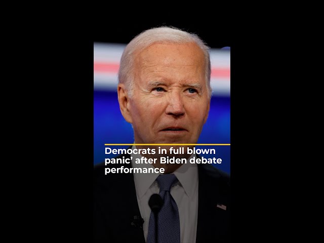 ⁣‘Democrats in full blown panic’ after US debate says AJ reporter | AJ #shorts