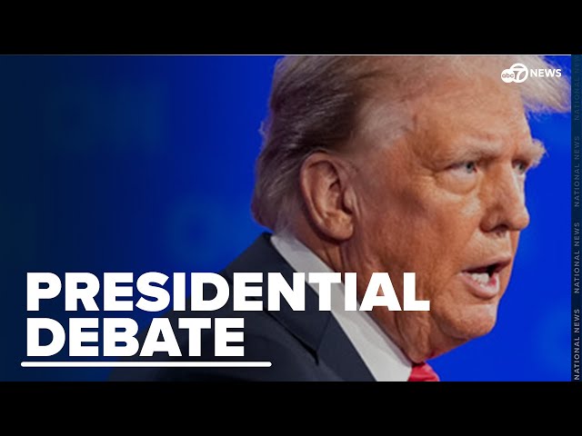 ⁣Who won? Biden and Trump clash in first Presidential Debate in 2024