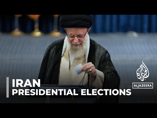 Voting under way in Iran’s snap presidential election