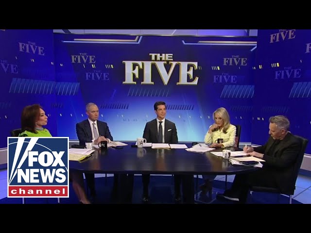 ⁣'The Five' reacts to Biden's disaster facing off with Trump