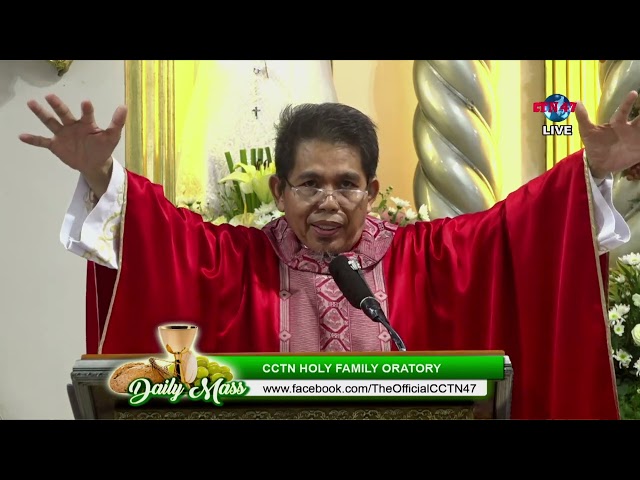 ⁣29  JUNE 2024 -  HOMILY by Rev.  Fr . Jose Adonis Aquino