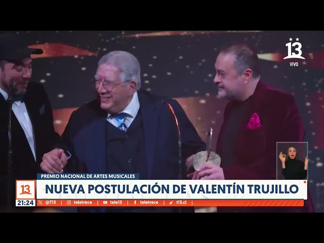 ⁣Va por la revancha: nueva postulación de Valentín Trujillo al Premio Nacional de Artes Musicales