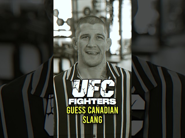 ⁣UFC Fighters Decipher Canadian Slang 