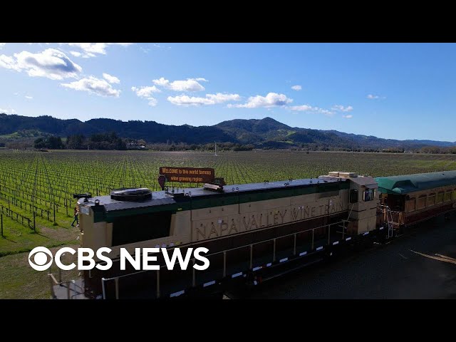 ⁣Revived Napa wine train helps visitors explore the area while protecting the environment