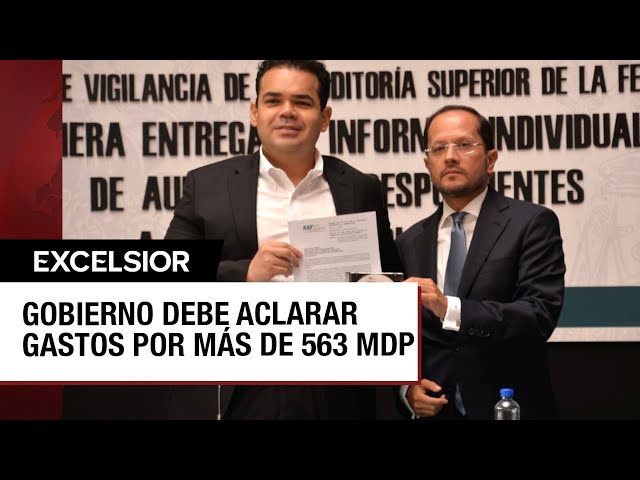 ⁣ASF detecta irregularidades por más de 563 mdp en Cuenta Pública 2023/  RESUMEN