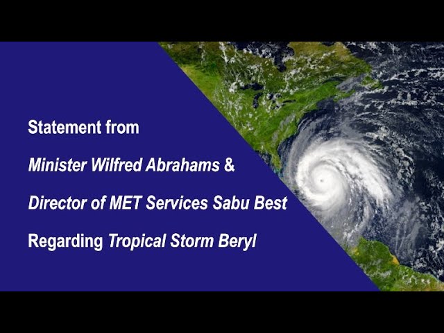 ⁣Tropical Storm Beryl update