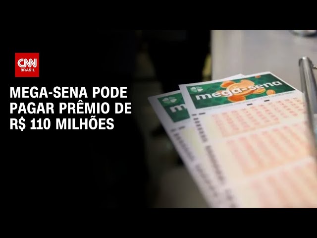 ⁣Mega-Sena pode pagar prêmio de R$ 110 milhões | AGORA CNN