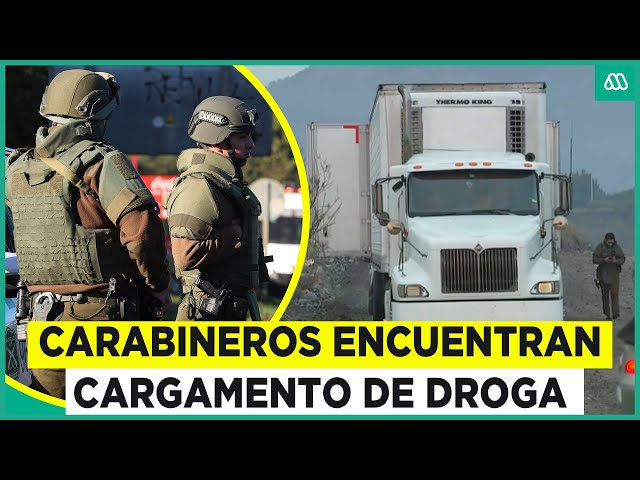 ⁣Camión transportaba 22 sacos de droga: Carabineros los detecto mientras circulaba