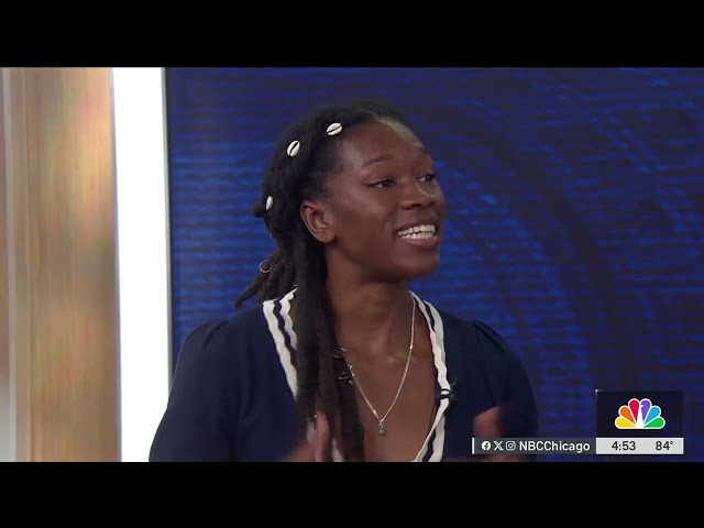 ⁣Chicago-area native, triple jumper Tori Franklin talks 2024 Paris Olympics