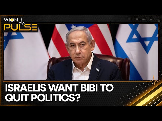⁣Israeli poll suggests 66% of people want Netanyahu to leave office | WION Pulse