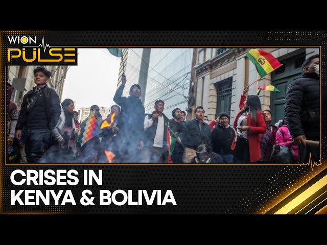 ⁣Economic ills fuel deadly protests Kenya, Bolivia's failed coup | WION Pulse