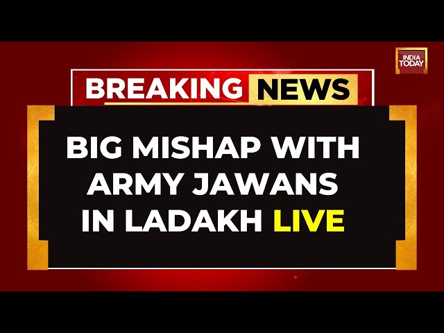 ⁣LIVE | Ladakh Tank Accident: Army Exercise Goes Wrong In Ladakh, Many Feared Dead