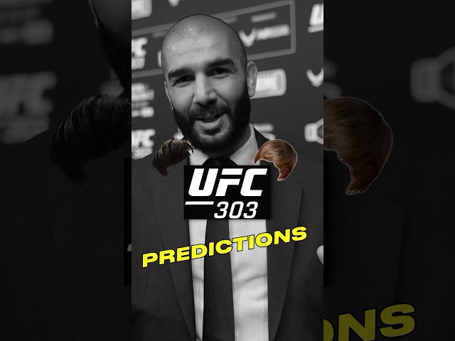 ⁣UFC 303 Predictions…Based On Hairstyle 
