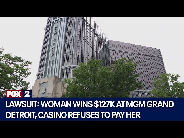 ⁣Detroit woman sues MGM after not getting her winnings