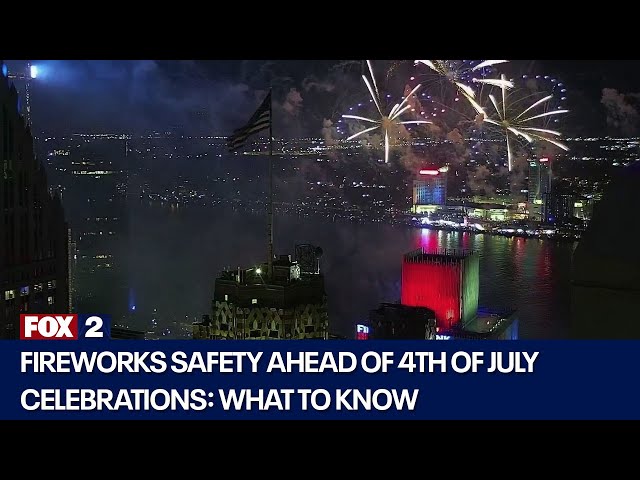 ⁣Fireworks safety tips ahead of 4th of July