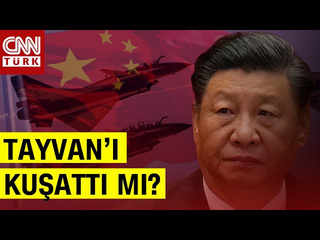 ⁣Çin Ordusu Tayvan'ı Kuşattı Mı? Çin, Tayvan İçin Dünyayı Yakar Mı?