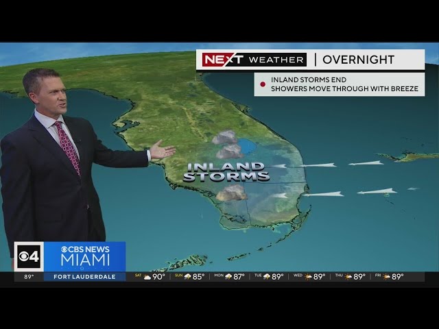 ⁣South Florida 6 p.m. Weather Forecast 6/29/2024