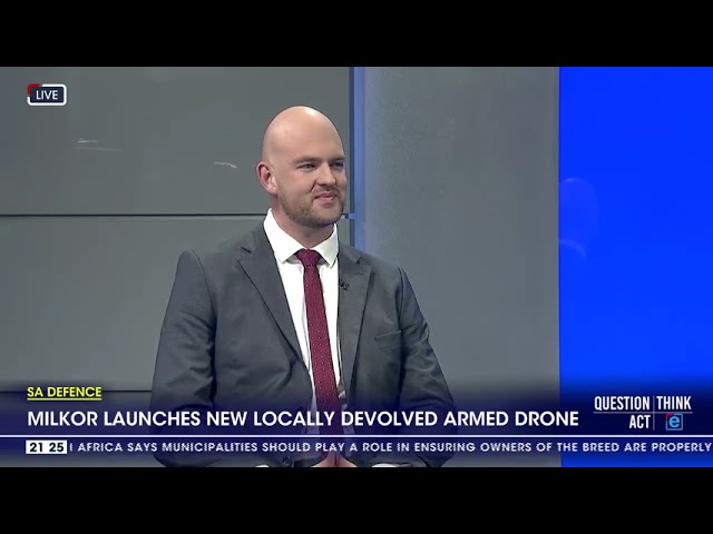 ⁣Milkor launches new locally devolved armed drone