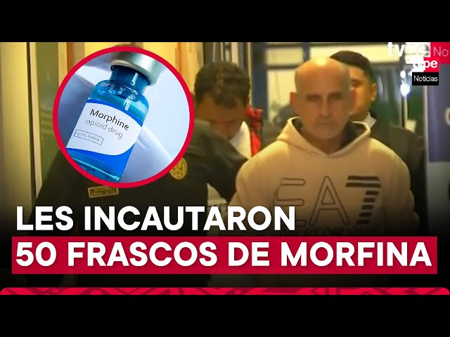 ⁣PNP desarticula banda dedicad a la venta ilegal de morfina