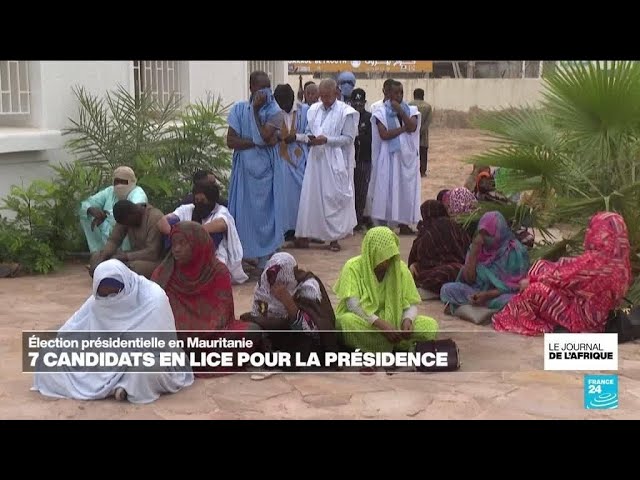 ⁣En Mauritanie, Mohamed Oul Ghazouani brigue un second mandat présidentiel • FRANCE 24
