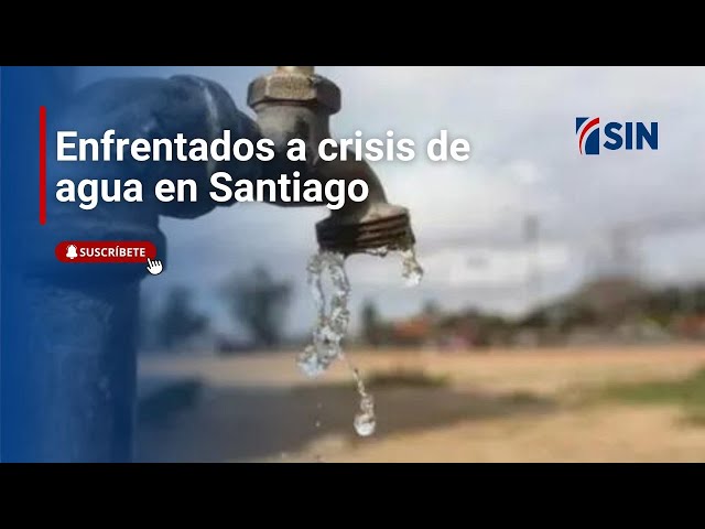 ⁣Enfrentados a una crisis de agua dicen vivir residentes de sector Don Jaime, en Santiago.