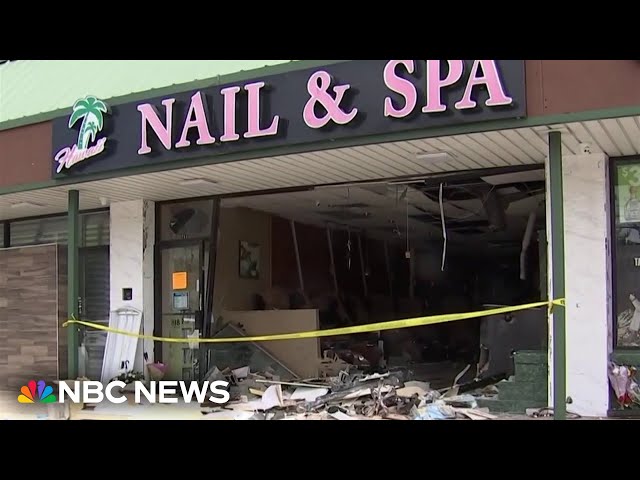 ⁣New details in horrifying nail salon crash that killed four, including NYPD officer