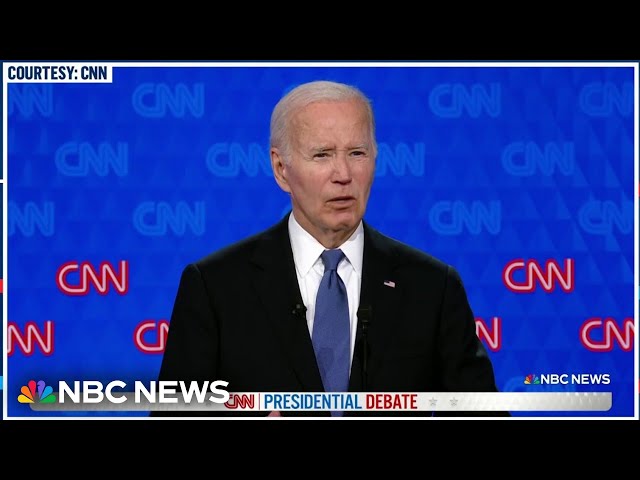 ⁣Biden returns to campaign trail as pressure grows after debate performance