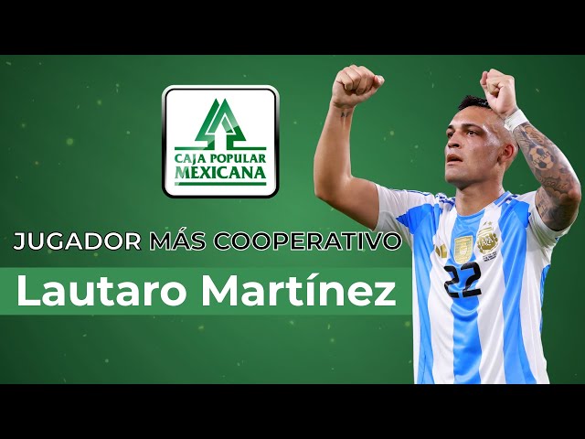 ⁣¡El jugador más cooperativo del  vs  sin duda fue Lautaro Martínez con el doblete que hizo!