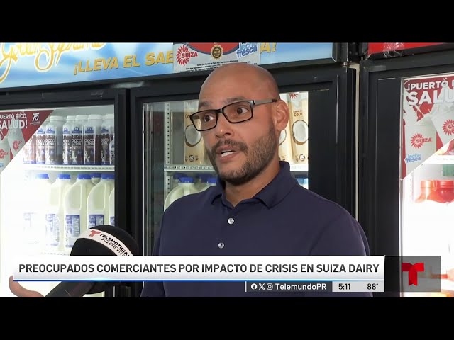 ⁣Comerciantes empiezan a sentir impacto de la crisis en Suiza Dairy